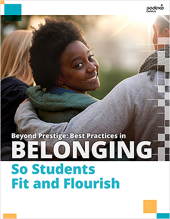 Report cover image for best practices in belonging